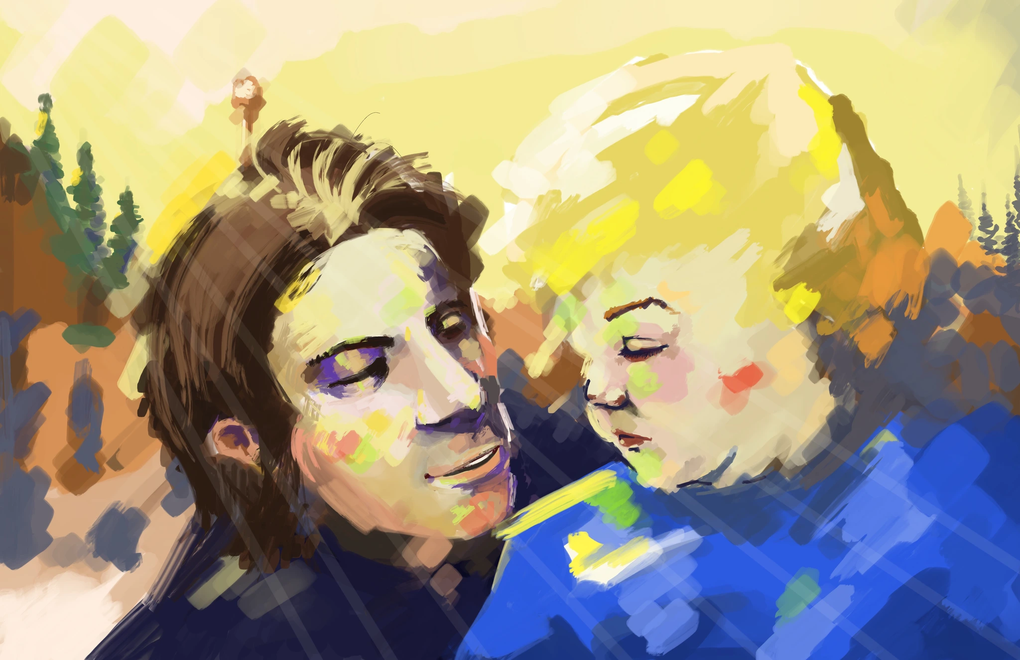 A Father's Heart — Digital Painting by Gary Keeler