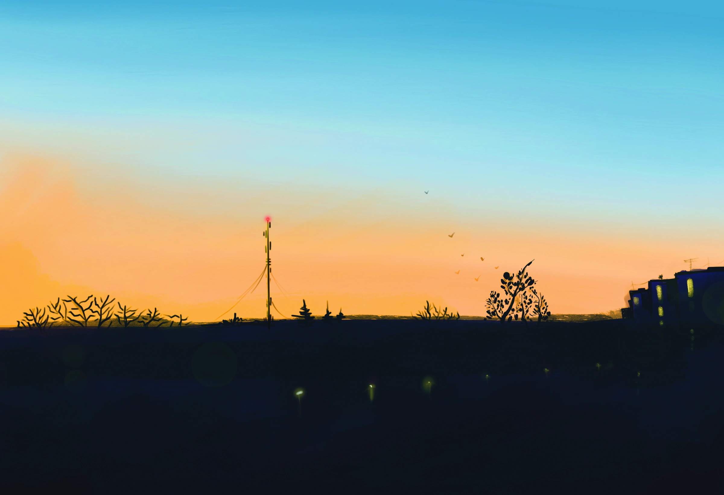 Surgery — Digital Painting by Gary Keeler